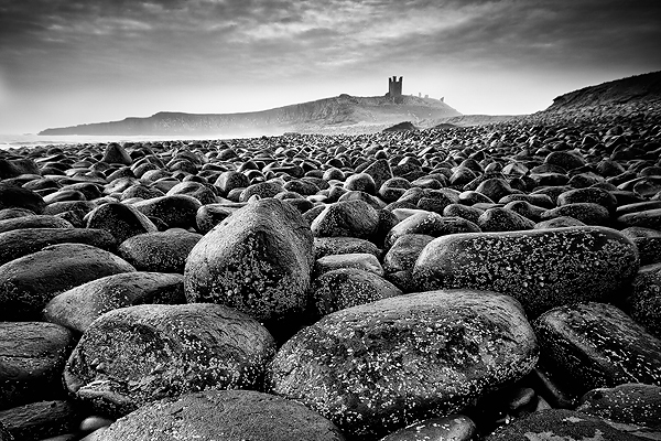 Lilburn Tower, Northumberland - Monochrome