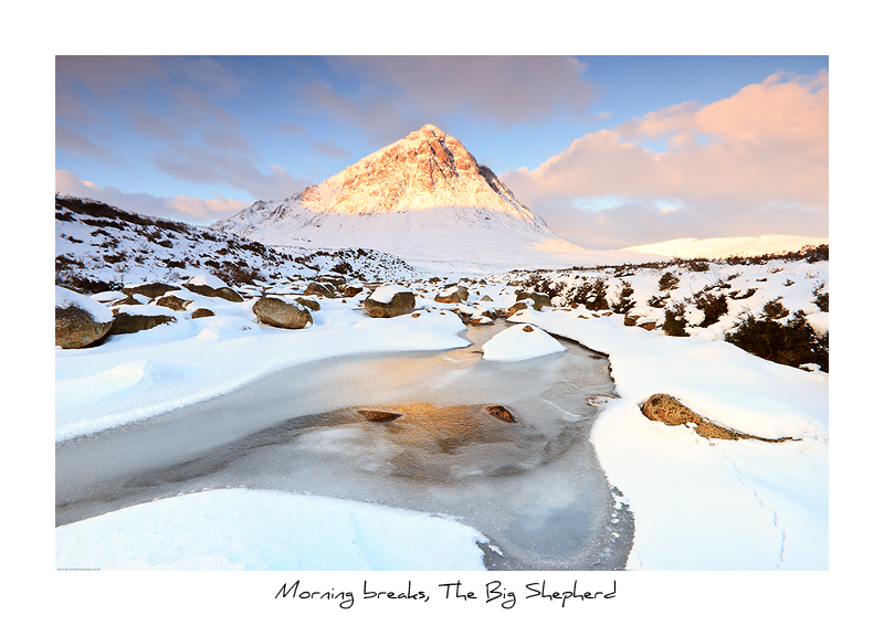 Morning Breaks, The Big Shepherd - Scottish Highlands