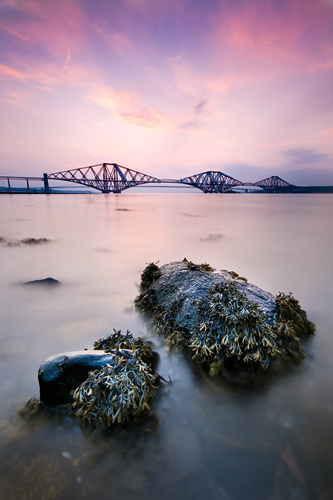 Forth Bridge Sunset - UK Scenery