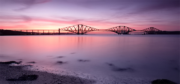 Dusk At The Bridge - UK Scenery