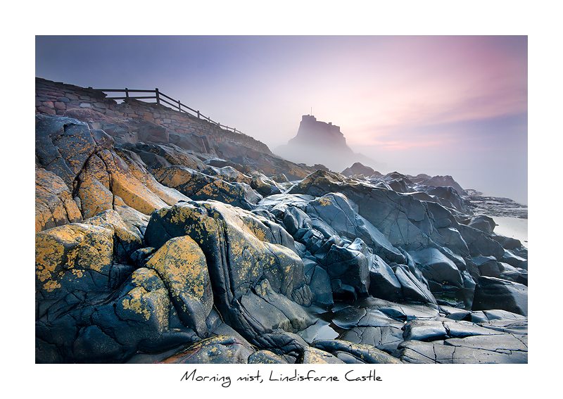 Morning Mist, Lindisfarne Castle - Northumberland