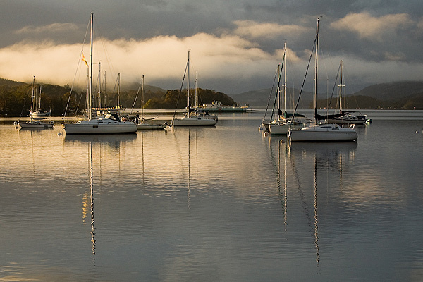 Boats on Windermere - Landscapes