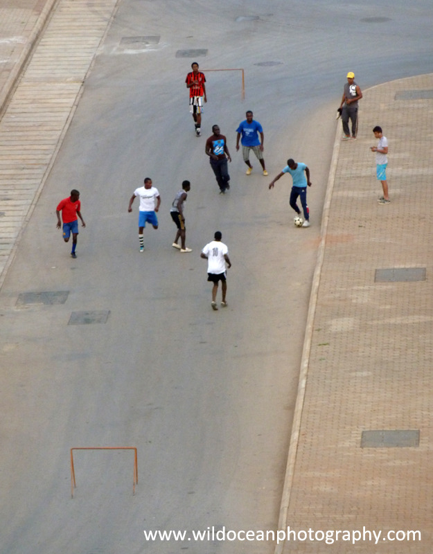 ANG017: Street football - Angola (W. Africa)