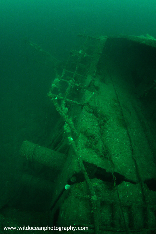 USW043: James Barrie deck - Shipwrecks and Divers