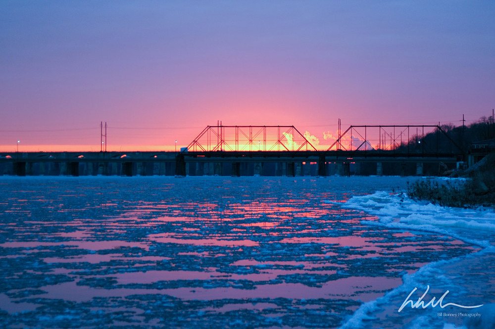 Winter Sunrise at Old Shakey - Harrisburg Area, Pennsylvania