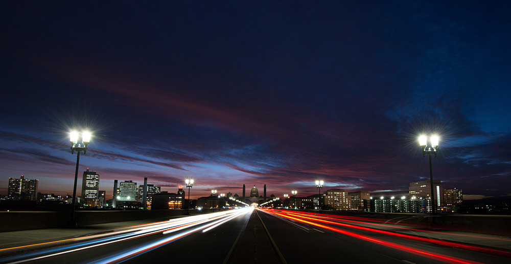 StateStreetBridgeSunsetNov2017-2 - Harrisburg Area, Pennsylvania