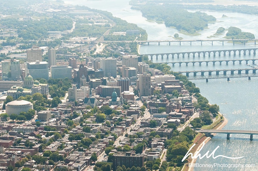 Harrisburg PA Aerial - Harrisburg Area, Pennsylvania