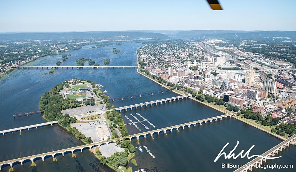 Harrisburg PA Aerial - Harrisburg Area, Pennsylvania