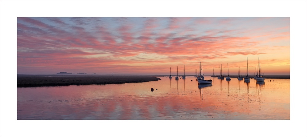 Sunrising Wells Quay - Pano - Mini