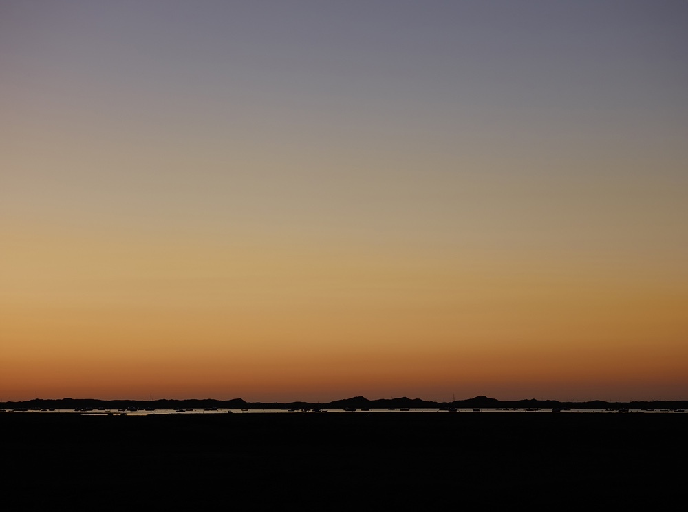 Limited edition photograph of the salt marshes on the North Norfolk coastline titled “Blakeney Point”