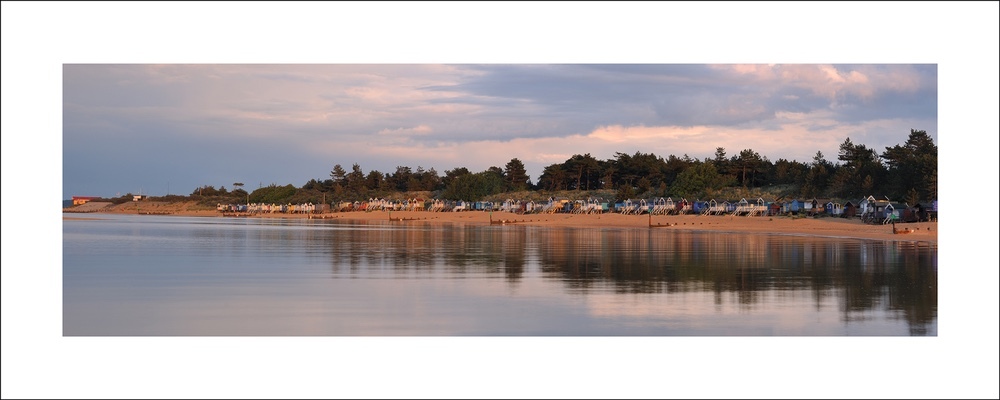 'Reflections' Wells and Holkham Beach Huts - Panoramic