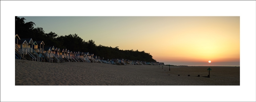 Sundown - Wells and Holkham Beach Huts - Panoramic