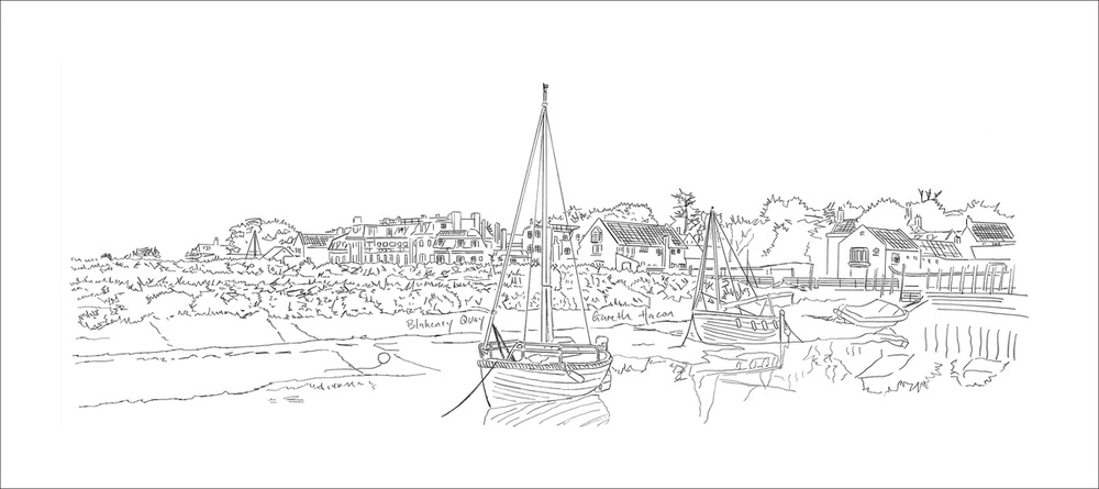Blakeney Quay - Norfolk - Pano - Mini