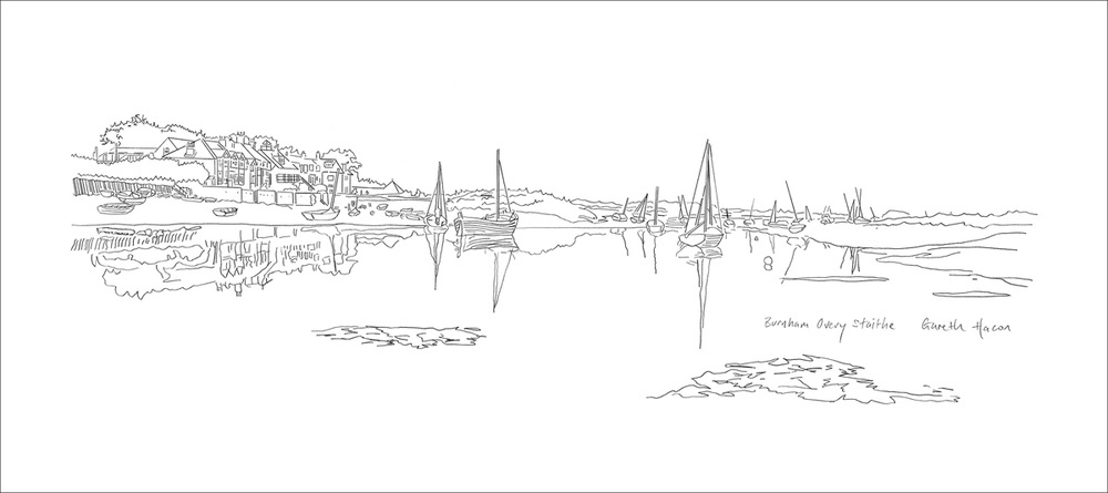 Burnham Overy Staithe - Pano - Mini