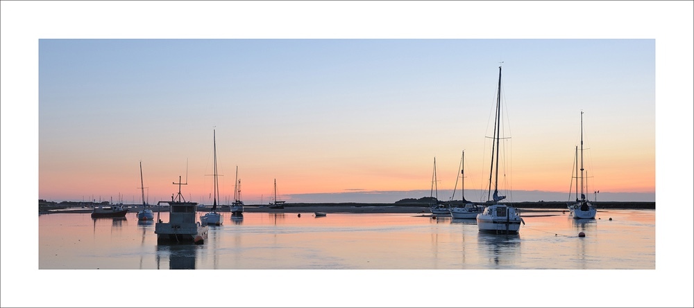 Boats at Wells - Pano - Mini
