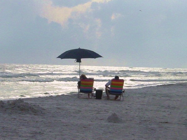 Seaside - Sky, Water, Land