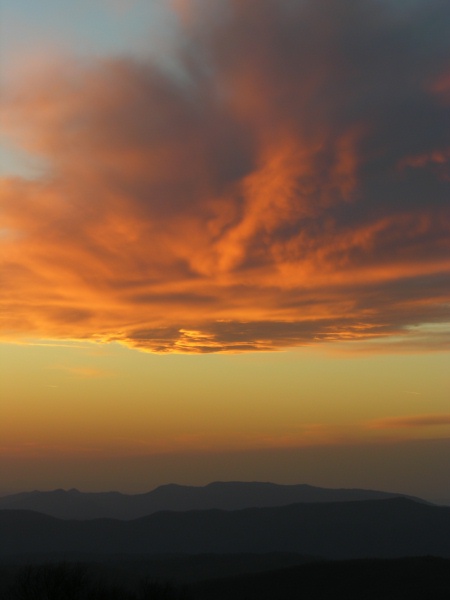 Storm over Smoky Mts - Sky, Water, Land