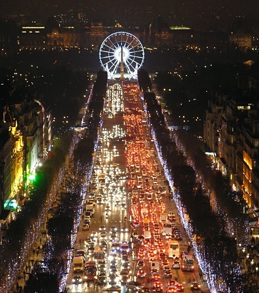 View from Arc de Triomphe - Paris