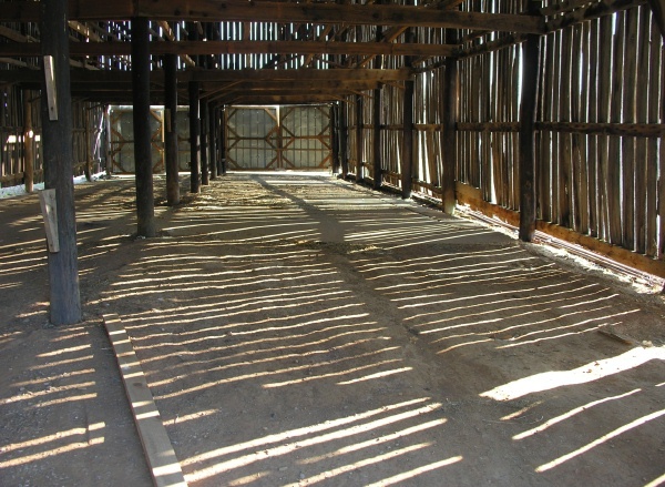 Tobacco Barn Shadows - Tennessee