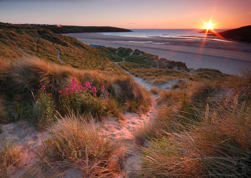 Crantock Beach Sand Dunes | Newquay Coastal Gallery | Landscape