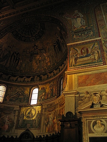 Santa Maria in Trastevere - Tradition - Italo-Byzantine - Rome - S. Maria in Trastevere