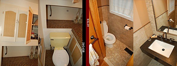 Before / After Bathroom - Silver Spring, MD