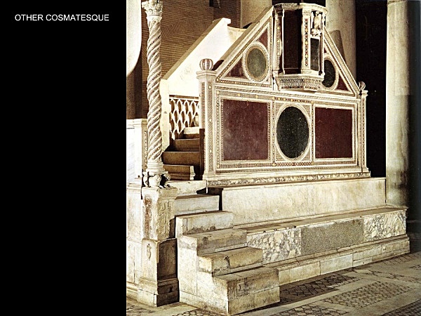  - Tradition - Cosmatesque Stonework - 5th to 9th C Rome