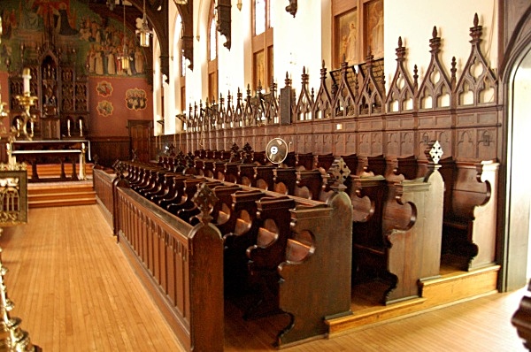 Domenican House of Studies, Chapel, Antiphonal Seating - Domenican House of Studies - Washington DC, Chapel