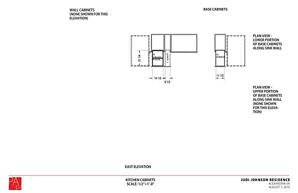 Kitchen Layout - Alexandria, VA