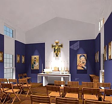 View of Chapel Design Option - Bethesda, MD