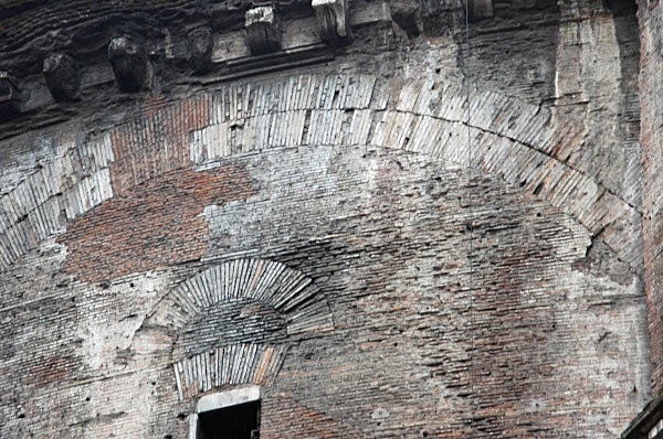 Pantheon - structural arches - Tradition - Ancient Roman - Rome - S. Maria d. Martyri (Panteon)