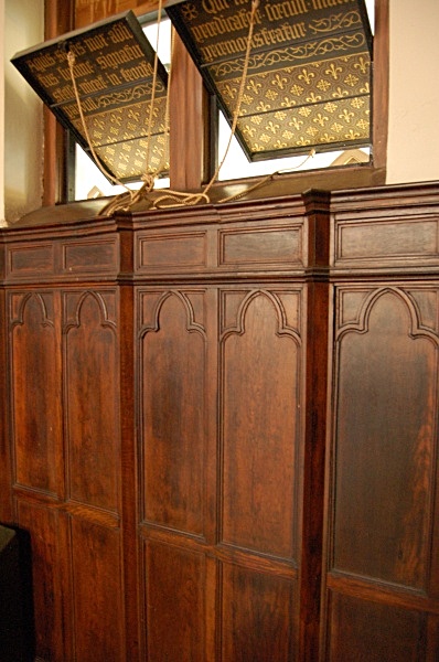 Domenican House of Studies, Chapel, Wainscote Paneling - Domenican House of Studies - Washington DC, Chapel