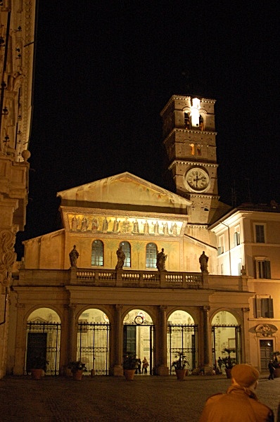 Santa Maria in Trastevere - Tradition - Italo-Byzantine - Rome - S. Maria in Trastevere