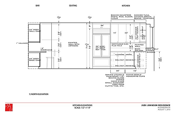 Kitchen Layout - Alexandria, VA