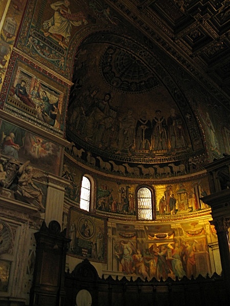 Santa Maria in Trastevere - Tradition - Italo-Byzantine - Rome - S. Maria in Trastevere