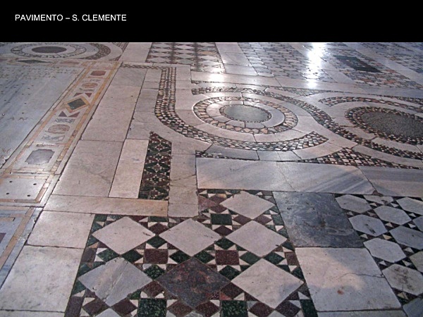  - Tradition - Cosmatesque Stonework - 5th to 9th C Rome