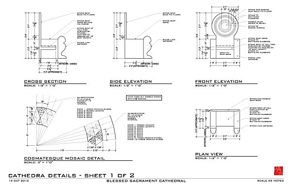 Cathedra - Plans & Sect's/Elev's - Greensburg, PA