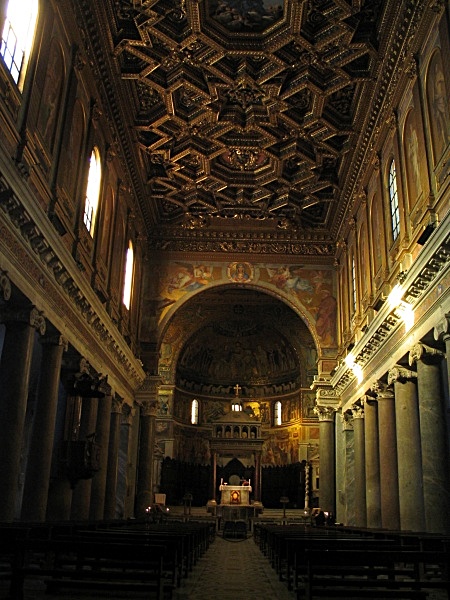 Santa Maria in Trastevere - Tradition - Italo-Byzantine - Rome - S. Maria in Trastevere