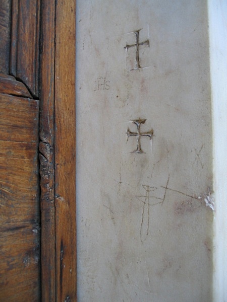 San Pietro in Montorio - Door jamb - Tradition - Renaissance - Rome - S. Pietro in Montorio