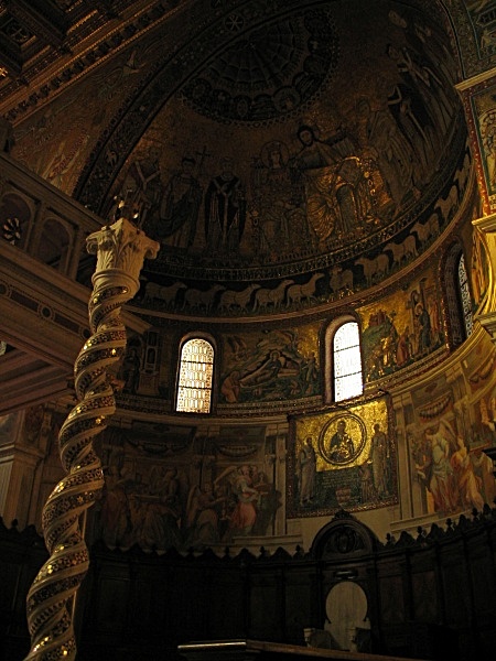 Santa Maria in Trastevere - Tradition - Italo-Byzantine - Rome - S. Maria in Trastevere