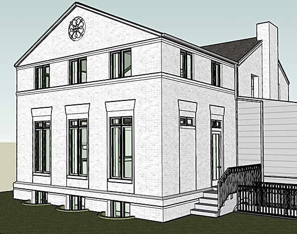 3-D View of Addition - Arlington, VA