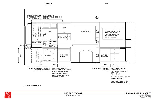 Kitchen Layout - Alexandria, VA