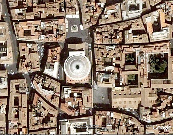 Pantheon - Aerial Photo - Tradition - Ancient Roman - Rome - S. Maria d. Martyri (Panteon)
