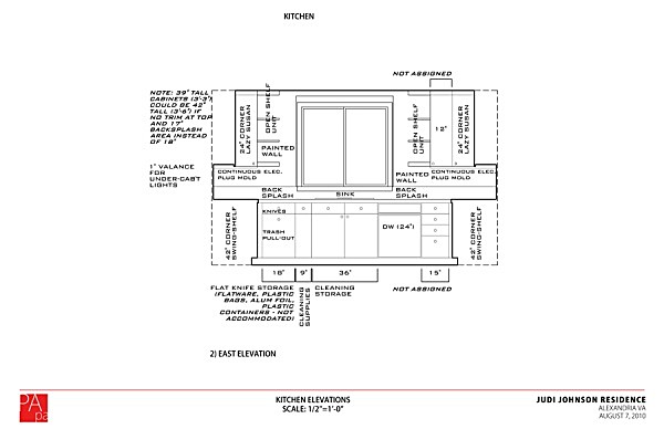 Kitchen Layout - Alexandria, VA