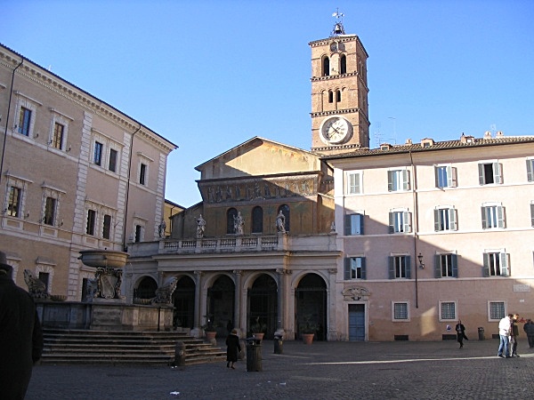 Santa Maria in Trastevere - Tradition - Italo-Byzantine - Rome - S. Maria in Trastevere