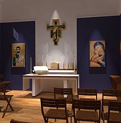 Detail of Chapel Design Option - Bethesda, MD