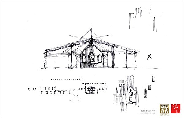 Concept Detail Sketches - Reston, VA