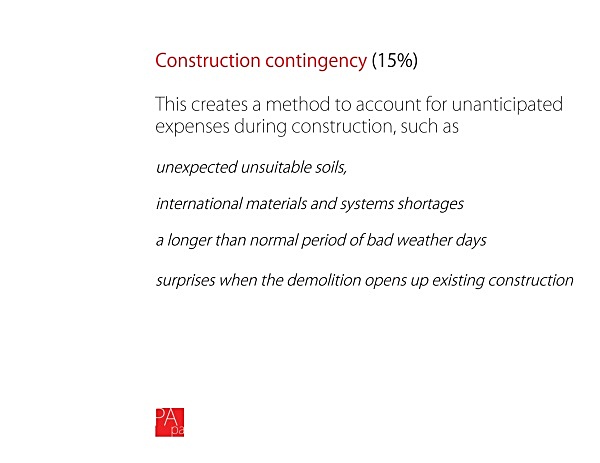  - PAPA Process - Contingencies