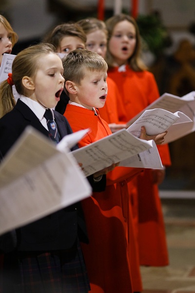 13MC1D3551-13 - Chapel Choir at Aldeburgh Parish Church, Dec. '09