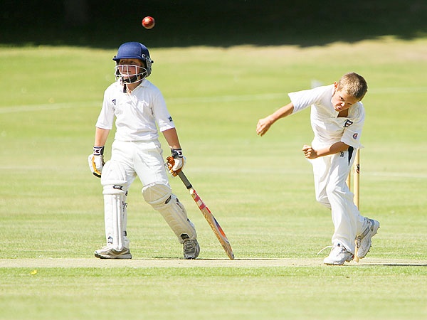 8K0E8411-18 - The Abbey vs OBH U9 Cricket June 08